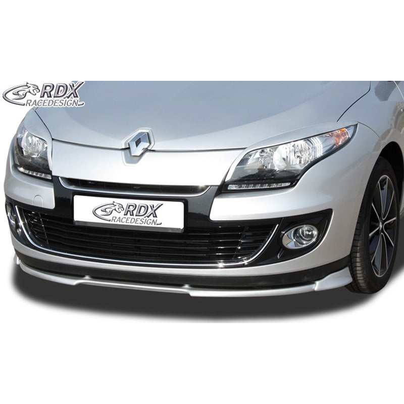 RDX Racedesign, Front spoiler Vario-X, passer til Renault Megane III Limousine/Grandtour 2012-2015 (PU)