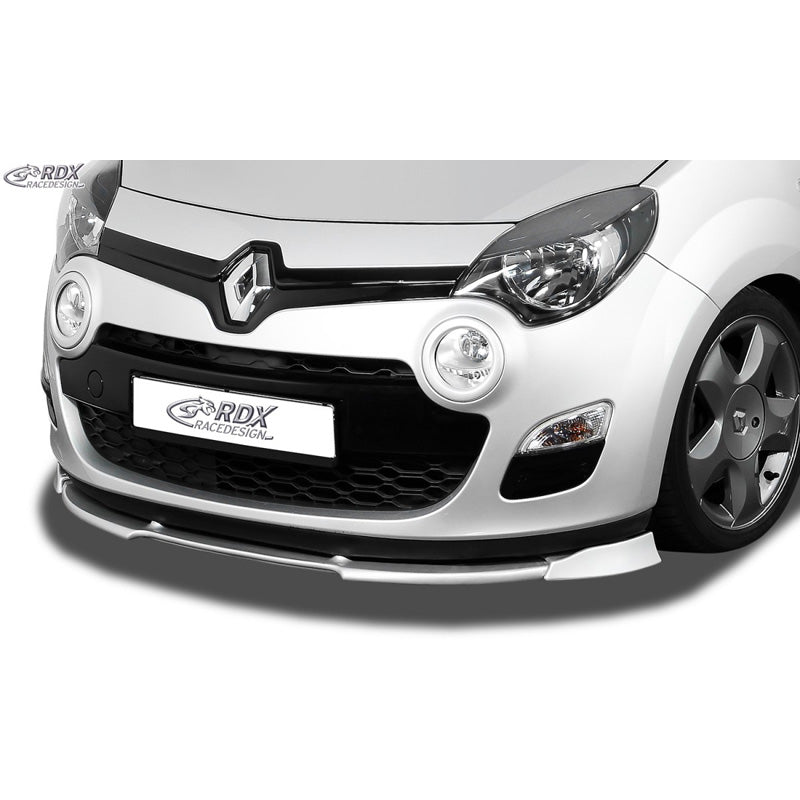 RDX Racedesign, Front spoiler Vario-X, passer til Renault Twingo II Phase 2 2012-2014 (PU)