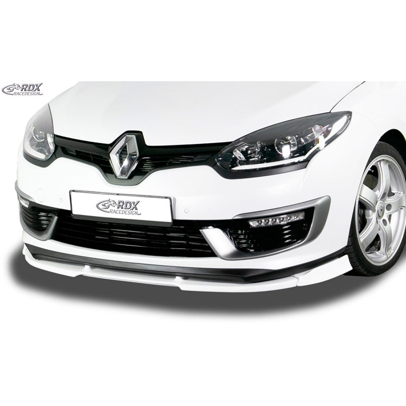 RDX Racedesign, Front spoiler Vario-X, passer til Renault Megane III GT + GT-Line 2014- (PU)