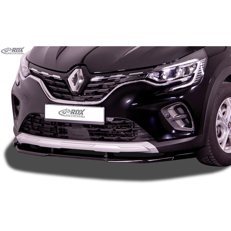 RDX Racedesign, Front spoiler Vario-X, passer til Renault Captur II 2020- (PU)