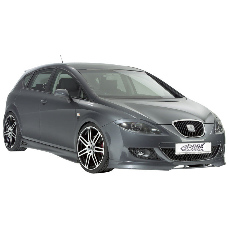 RDX Racedesign, Front spoiler, passer til Seat Leon 1P 2005-2009 excl. FR/Cupra (ABS)