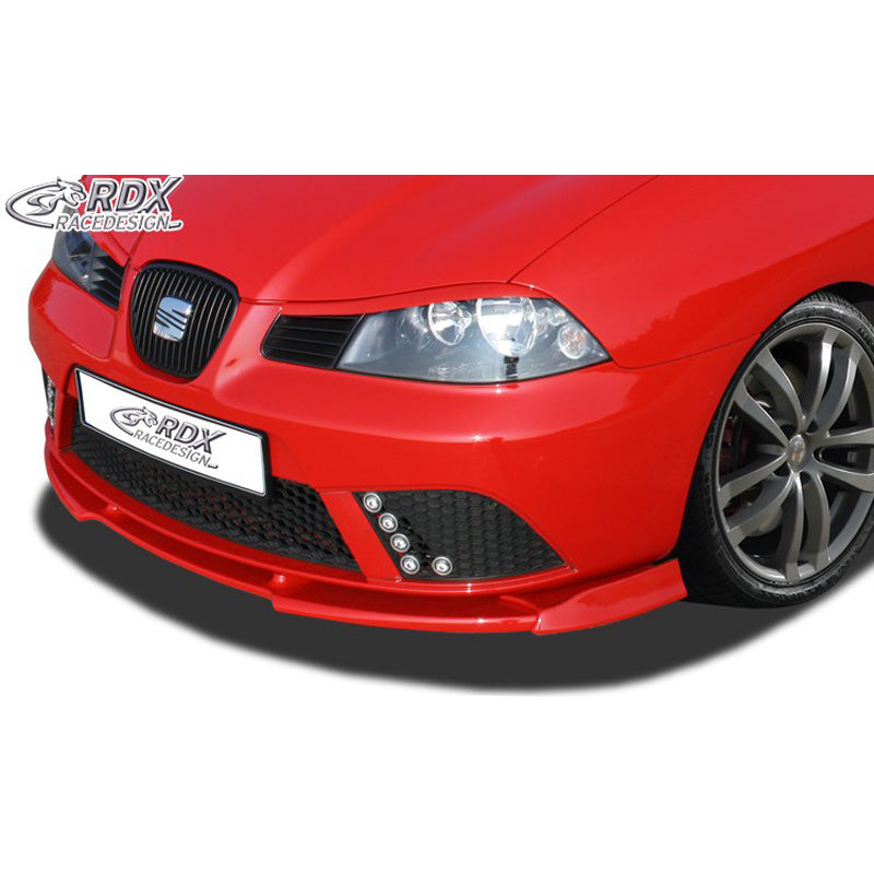 RDX Racedesign, Front spoiler Vario-X, passer til Seat Ibiza 6L FR/Facelift 2006-2008 excl. Cupra (PU)