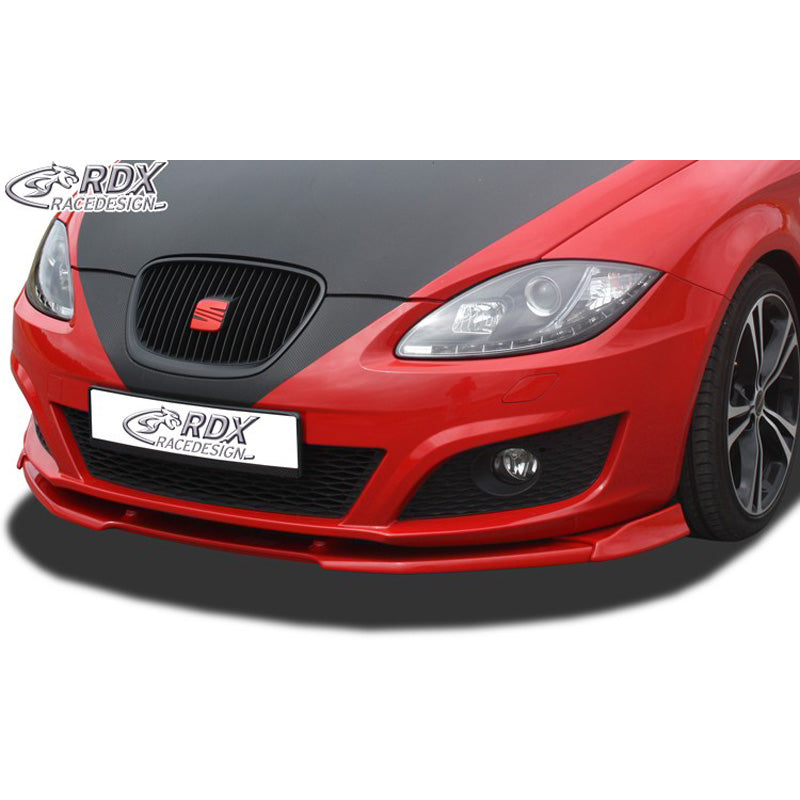 RDX Racedesign, Front spoiler Vario-X, passer til Seat Leon 1P Facelift 2009-2012 excl. FR/Cupra (PU)