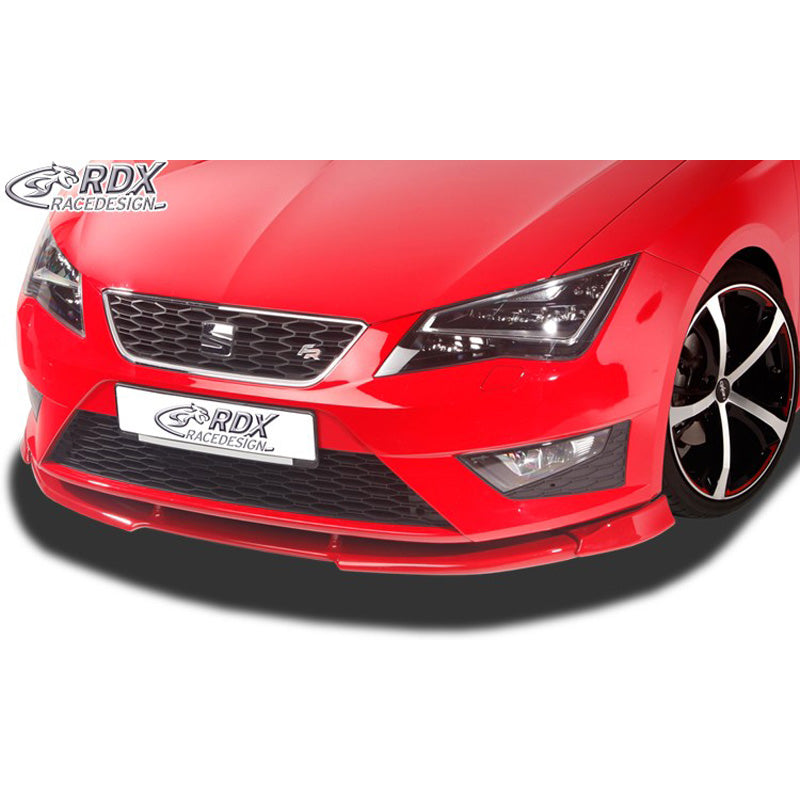 RDX Racedesign, Front spoiler Vario-X, passer til Seat Leon 5F FR/Cupra 2013-2017 incl. SC/ST (PU)