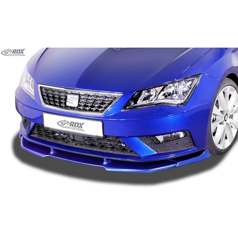 RDX Racedesign, Front spoiler Vario-X, passer til Seat Leon (5F) HB/SC/ST Facelift 2017-2020 (PU)