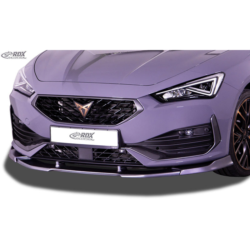 RDX Racedesign, Front spoiler Vario-X, passer til Cupra Leon 2020- incl. Sportstourer (PU)