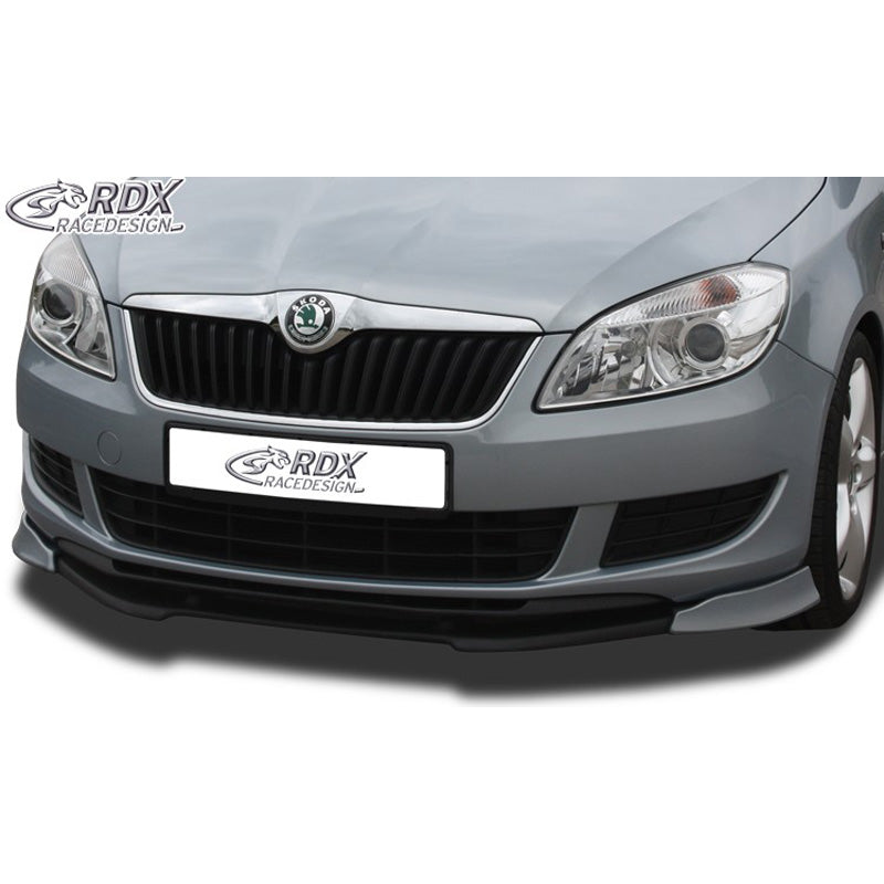 RDX Racedesign, Front spoiler Vario-X, passer til Skoda Fabia II 5J 2010-2014 incl. Roomster/Praktik (PU)