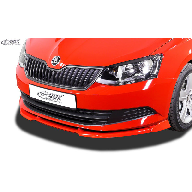 RDX Racedesign, Front spoiler Vario-X, passer til Skoda Fabia III NJ 2014-2018 (PU)