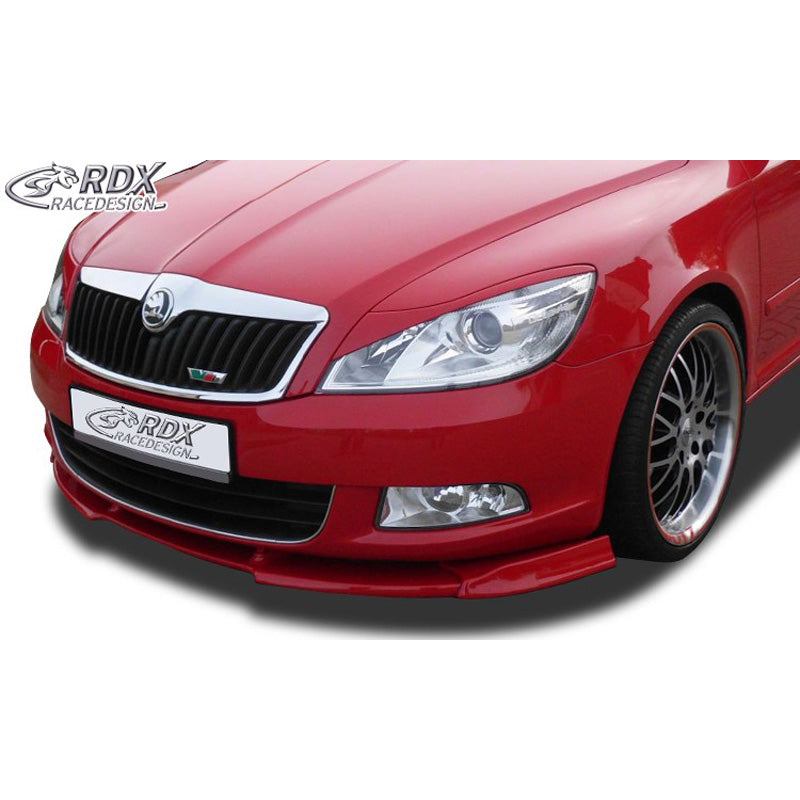 RDX Racedesign, Front spoiler Vario-X, passer til Skoda Octavia II Facelift 2009-2012 excl. RS (PU)