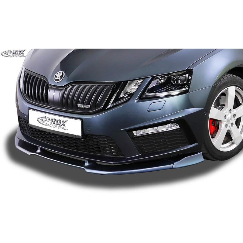 RDX Racedesign, Front spoiler Vario-X, passer til Skoda Octavia III (5E) RS Facelift 2017-2020 (PU)