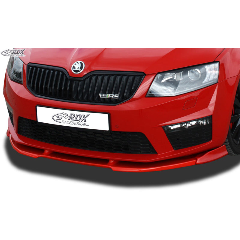 RDX Racedesign, Front spoiler Vario-X, passer til Skoda Octavia III (5E) RS 2013-2017 (PU)