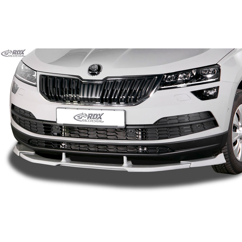 RDX Racedesign, Front spoiler Vario-X, passer til Skoda Karoq (NU) 2017- (PU)