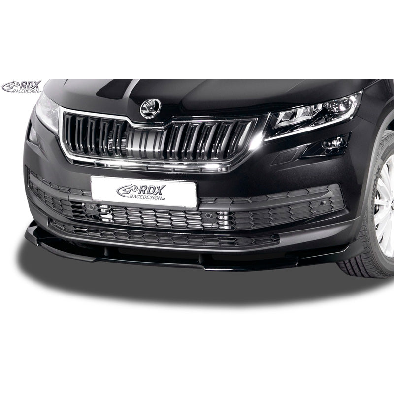 RDX Racedesign, Front spoiler Vario-X, passer til Skoda Kodiaq (NS) 2017- excl. Scout (PU)