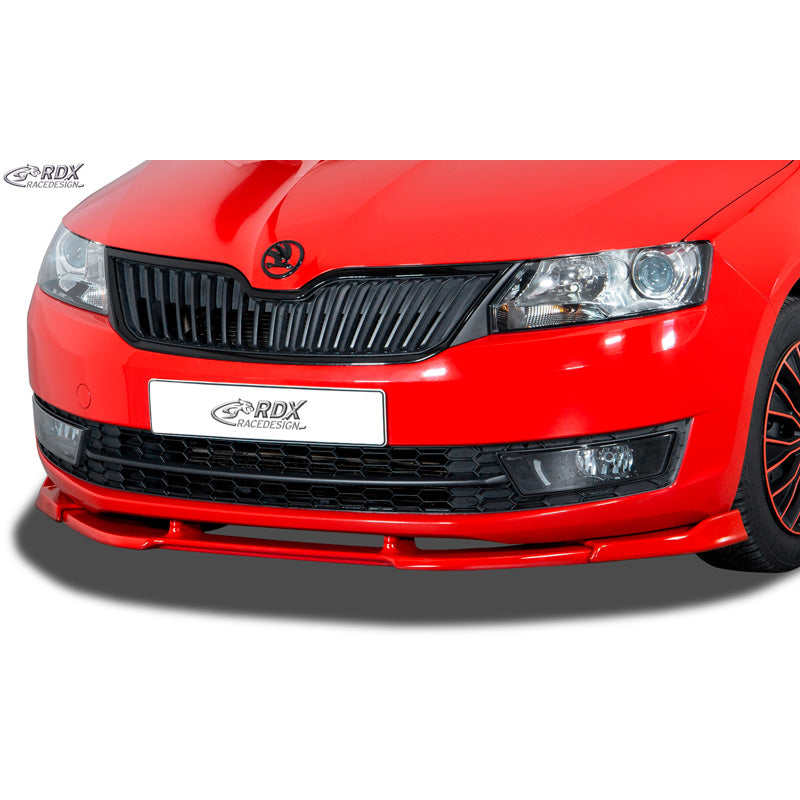 RDX Racedesign, Front spoiler Vario-X, passer til Skoda Rapid (NH) 2012-2019 (PU)