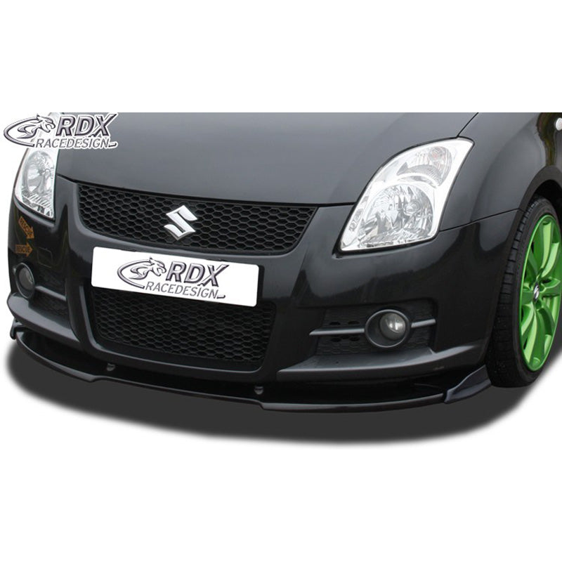 RDX Racedesign, Front spoiler Vario-X, passer til Suzuki Swift Sport 2005-2010 (PU)