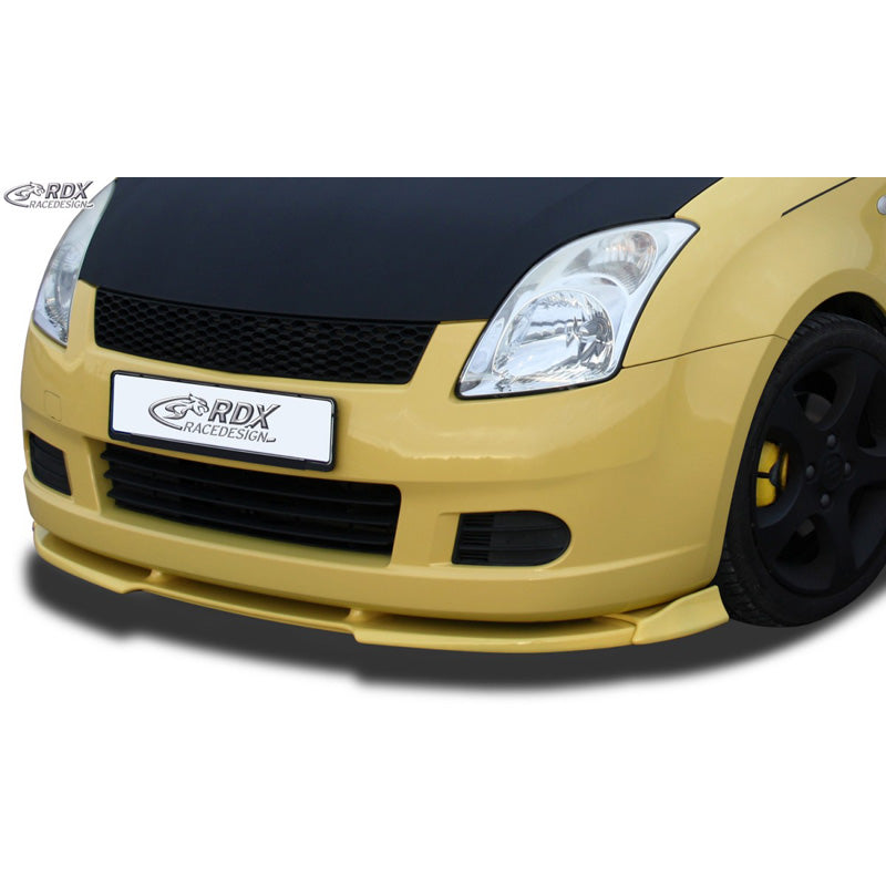 RDX Racedesign, Front spoiler Vario-X, passer til Suzuki Swift MZ/EZ 2005-2008 (PU)