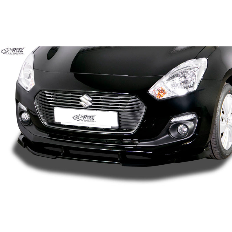 RDX Racedesign, Front spoiler Vario-X, passer til Suzuki Swift IV (RZ/AZ) 2017- excl. Sport (PU)