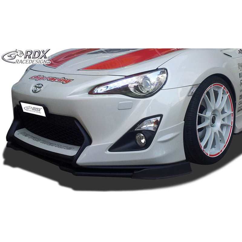 RDX Racedesign, Front spoiler Vario-X, passer til Toyota GT86 with Aero-Package (PU)