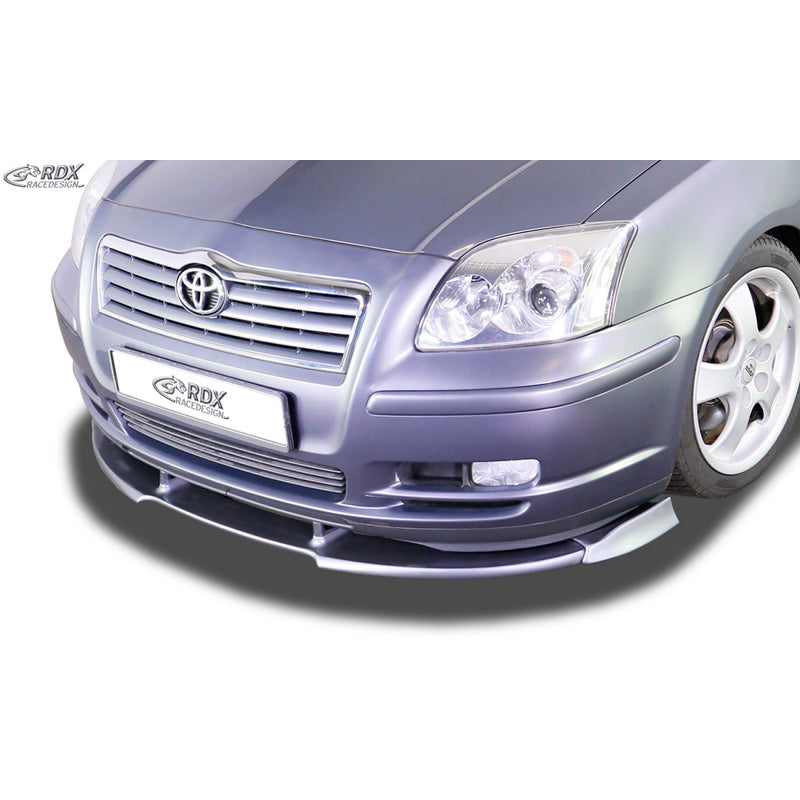 RDX Racedesign, Front spoiler Vario-X, passer til Toyota Avensis T25 2003-2006 (PU)