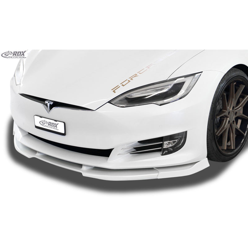 RDX Racedesign, Front spoiler Vario-X, passer til Tesla Model S 2016- (PU)