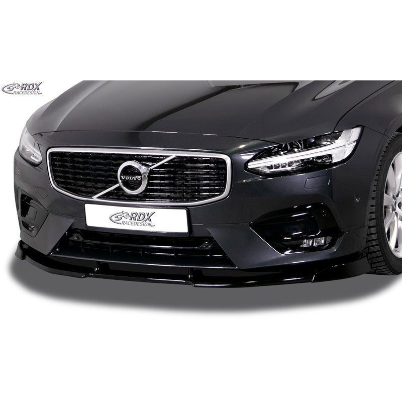 RDX Racedesign, Front spoiler Vario-X, passer til Volvo S90/V90 R-Design 2016- (PU)