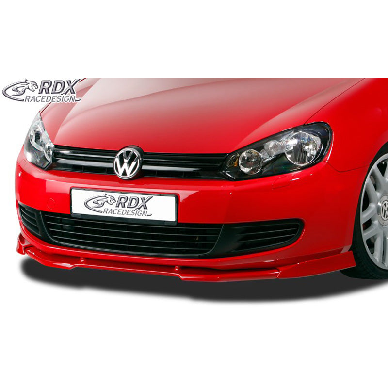 RDX Racedesign, Front spoiler Vario-X, passer til Volkswagen Golf VI 2008-2012 (PU)