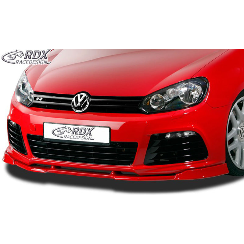 RDX Racedesign, Front spoiler Vario-X, passer til Volkswagen Golf VI R 2008-2012 (PU)