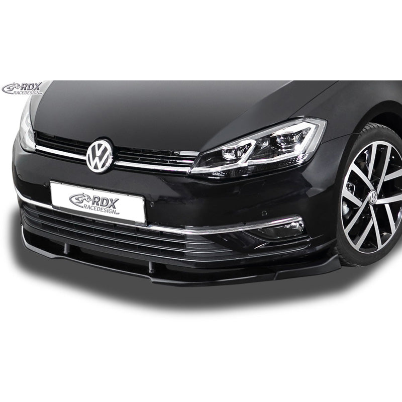 RDX Racedesign, Front spoiler Vario-X, passer til Volkswagen Golf VII Facelift 2017- (PU)