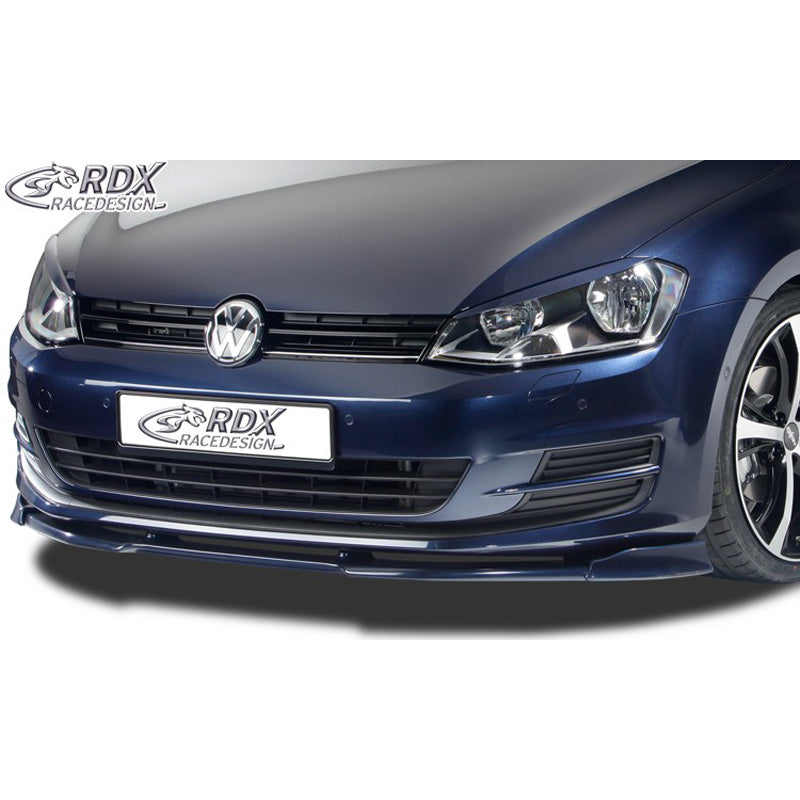 RDX Racedesign, Front spoiler Vario-X, passer til Volkswagen Golf VII 2012-2017 (PU)