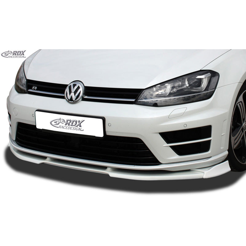 RDX Racedesign, Front spoiler Vario-X, passer til Volkswagen Golf VII R 2012-2017 (PU)