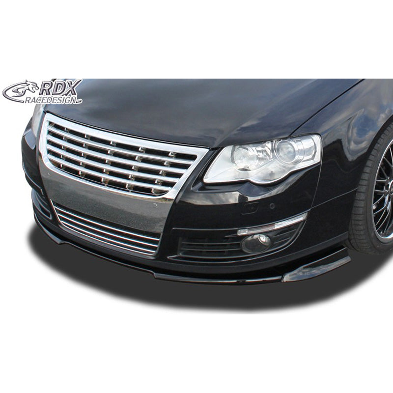 RDX Racedesign, Front spoiler Vario-X, passer til Volkswagen Passat 3C (B6) 2005-2010 (PU)