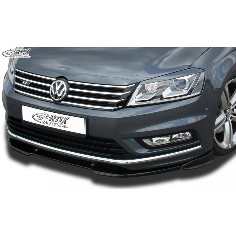 RDX Racedesign, Front spoiler Vario-X, passer til Volkswagen Passat 3C (B7) R-Line 2011-2014 (PU)