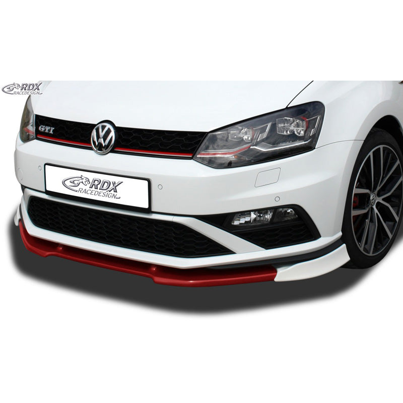 RDX Racedesign, Front spoiler Vario-X, passer til Volkswagen Polo 6C GTi 2014-2017 (PU)