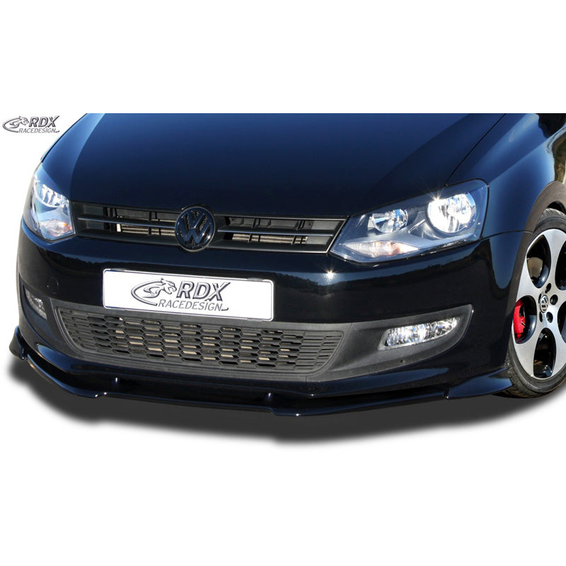 RDX Racedesign, Front spoiler Vario-X, passer til Volkswagen Polo 6R 2009-2014 (PU)