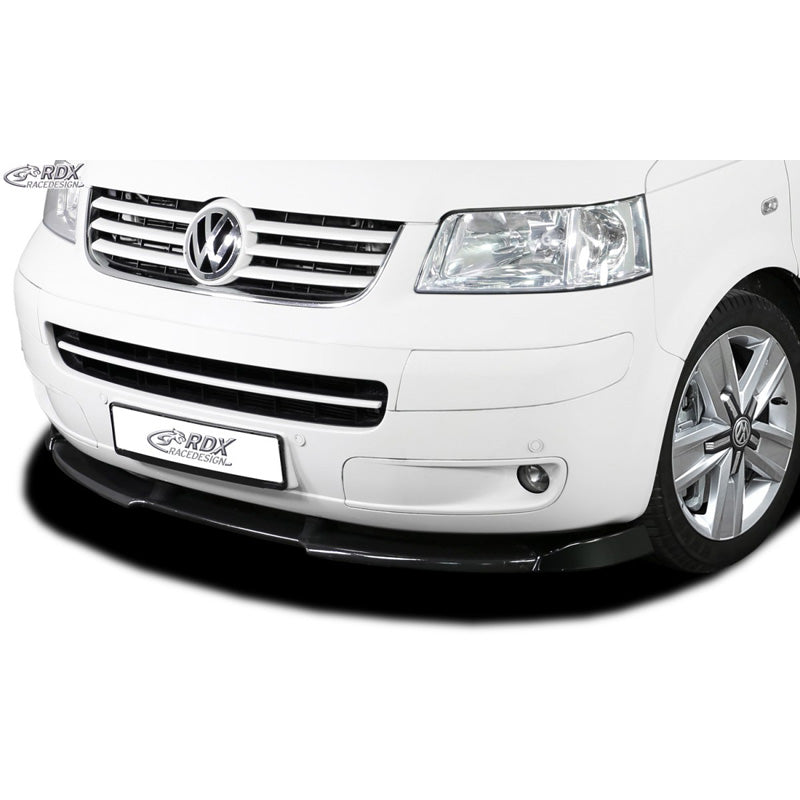 RDX Racedesign, Front spoiler Vario-X, passer til Volkswagen Transporter T5 2003-2009 (painted bumper) (PU)