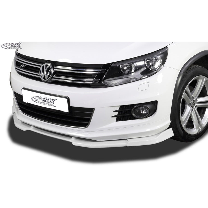 RDX Racedesign, Front spoiler Vario-X, passer til Volkswagen Tiguan R-Line 2011-2016 (PU)