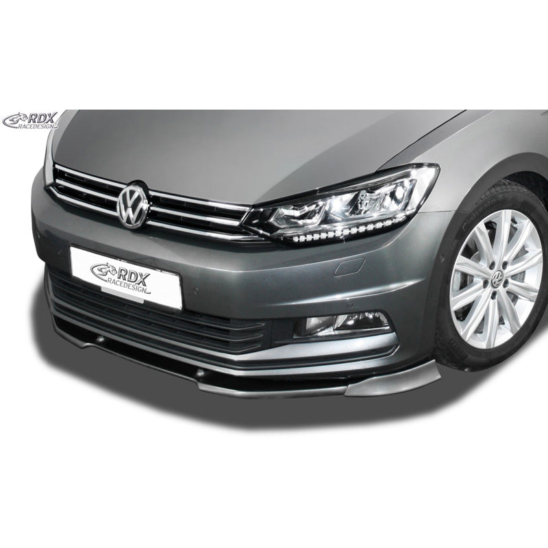 RDX Racedesign, Front spoiler Vario-X, passer til Volkswagen Touran 5T 2015- (PU)