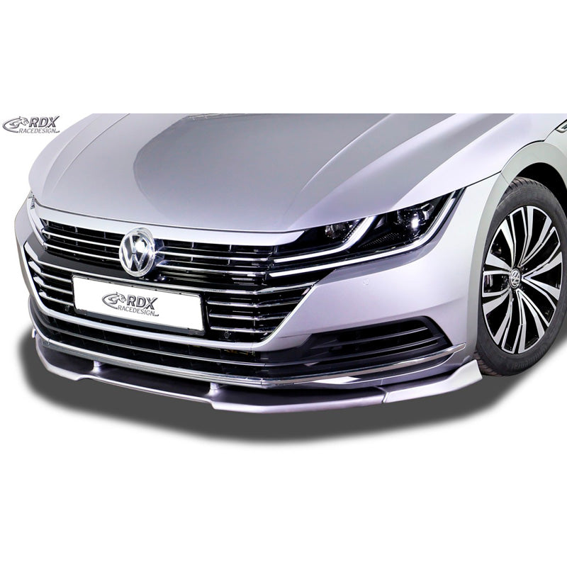 RDX Racedesign, Front spoiler Vario-X, passer til Volkswagen Arteon 2017- incl. Shooting Brake 2020- excl. R-Line (PU)