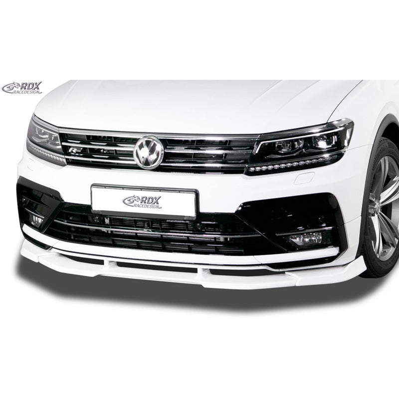 RDX Racedesign, Front spoiler Vario-X, passer til Volkswagen Tiguan II R-Line 2016- (PU)