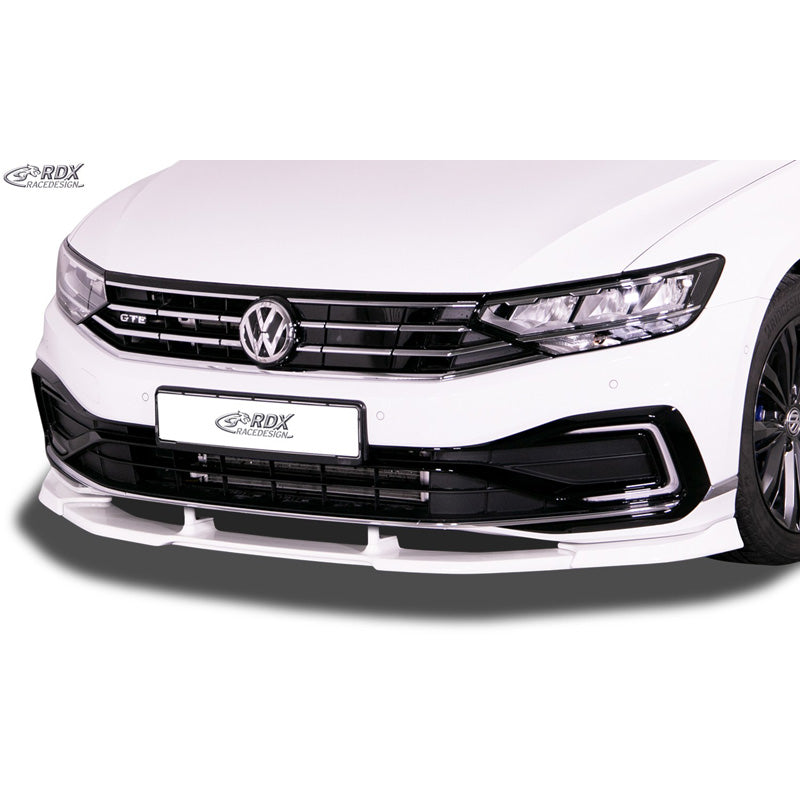 RDX Racedesign, Front spoiler Vario-X, passer til Volkswagen Passat (3G) Sedan/Variant FL 2019- GTE & R-Line (PU)