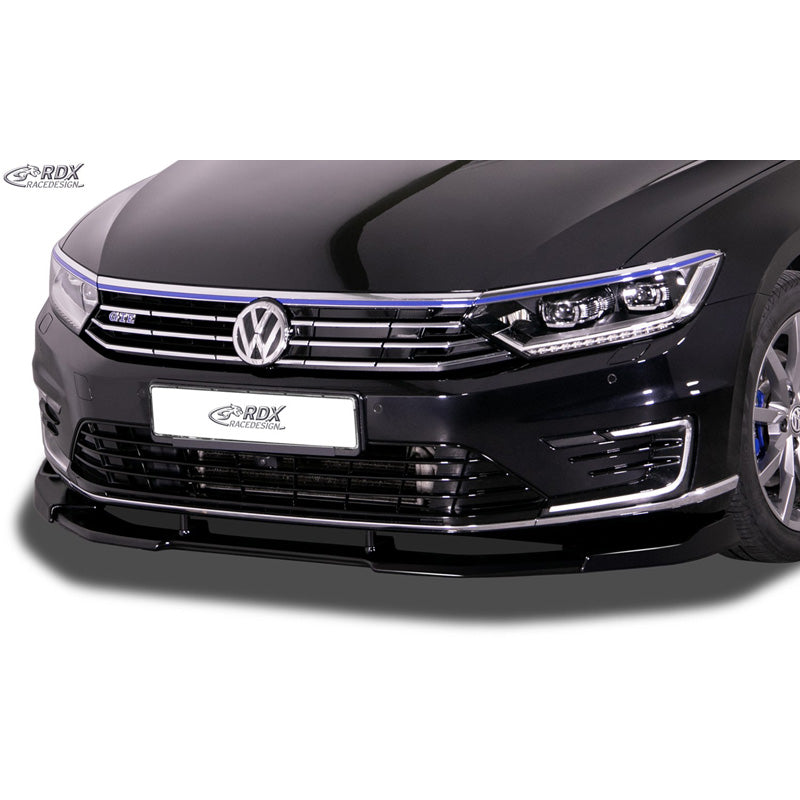 RDX Racedesign, Front spoiler Vario-X, passer til Volkswagen Passat (3G) Sedan/Variant -2019 GTE (PU)