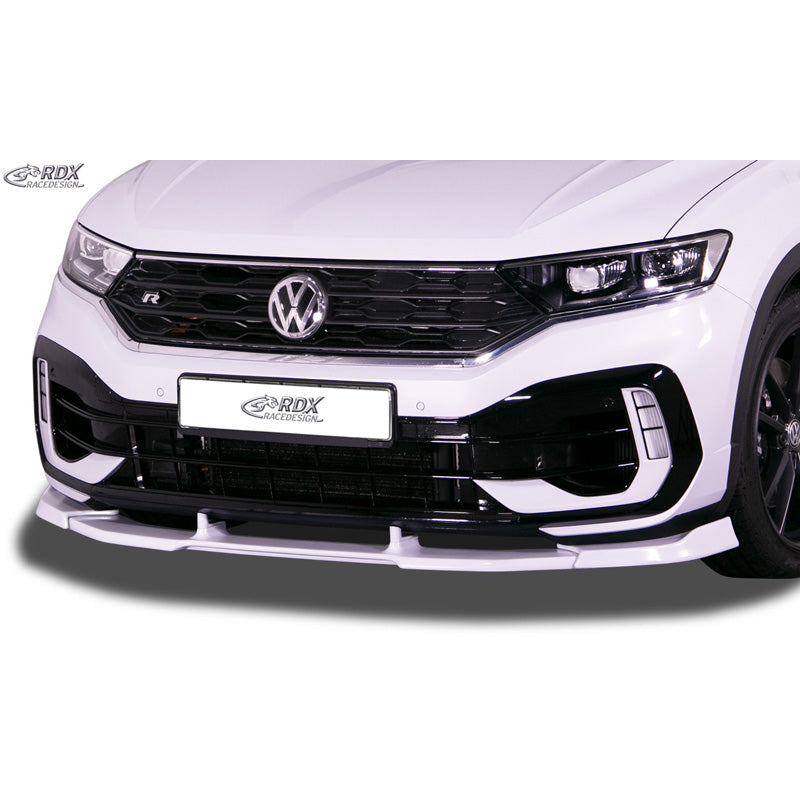 RDX Racedesign, Front spoiler Vario-X, passer til Volkswagen T-Roc R 2017- (PU)