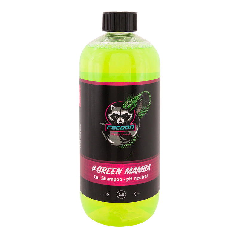 Racoon, GREEN MAMBA Bilshampoo - pH neutral - 1000ml