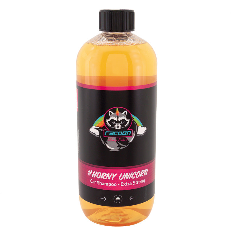 Racoon, Ekstra Stærk Bilshampoo - HORNY UNICORN - 1000ml