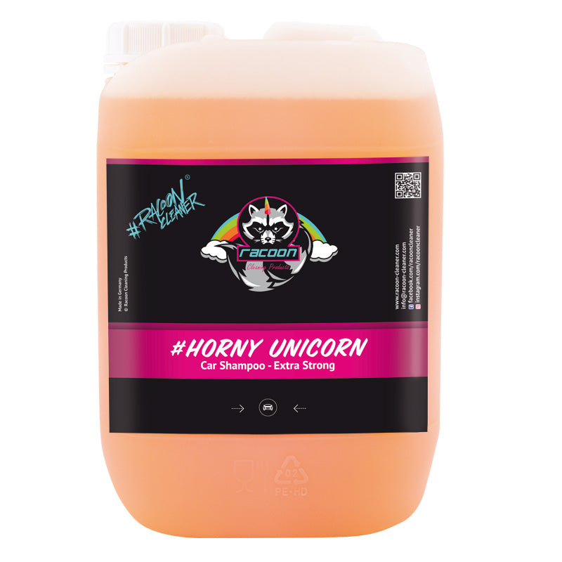 Racoon, Ekstra Stærk Shampoo til Bil - HORNY UNICORN - 5000ml