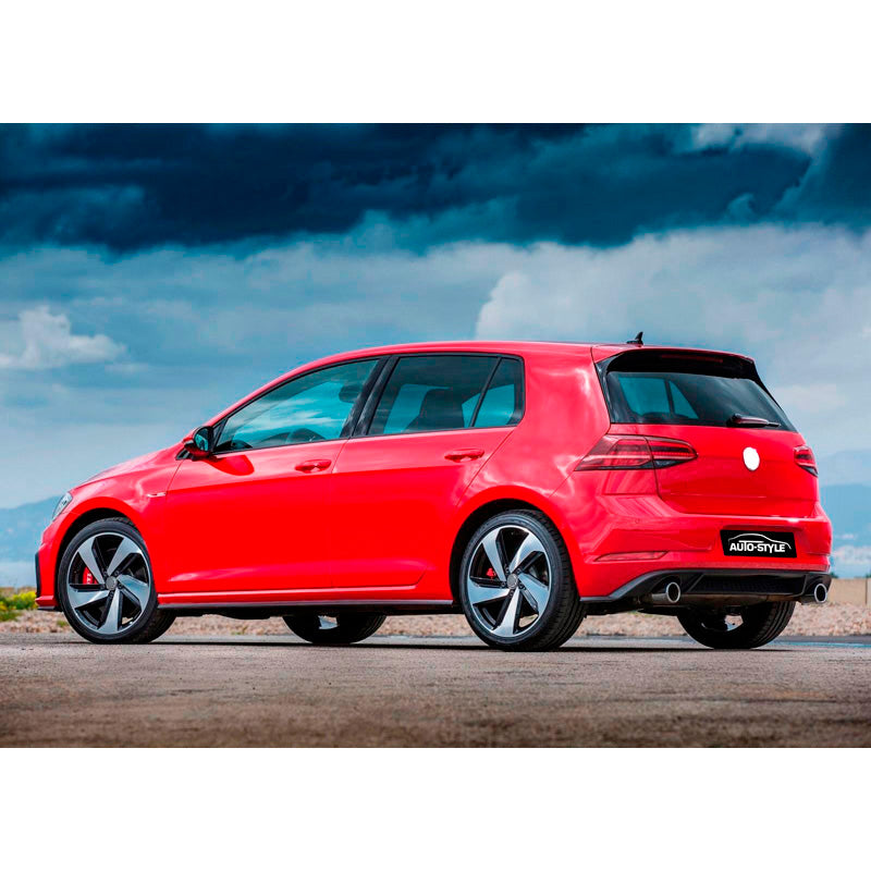 AutoStyle, GTi-Look Sidekofanger til Volkswagen Golf VII Facelift 2017 - PP