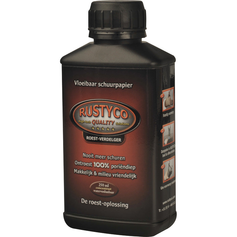 Rustyco, Rustfjerner Koncentrat - 250 ml - 100% Effektiv