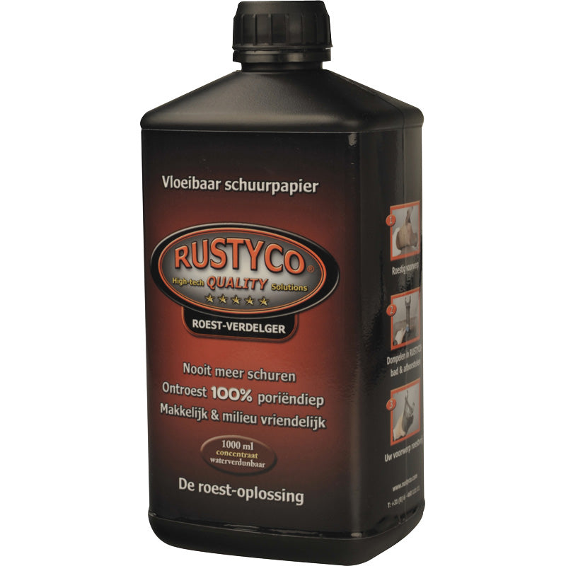 Rustyco, Rustfjerner Koncentrat 1000 ml - 100% Effektiv