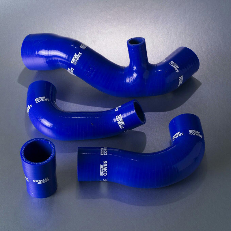 Samco, Slangesæt, passer til Fiat Punto GT Turbo 1.4 1993-1997 - 4-Teilig - Turbo - Small Turbo with DVC - Blue