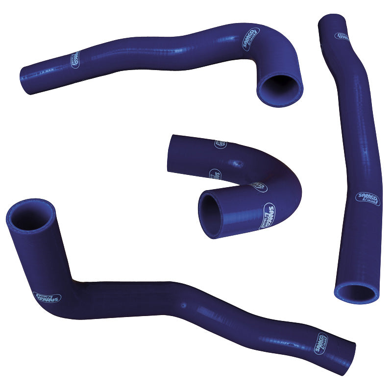 Samco, Slangesæt, passer til Mitsubishi Lancer Evo 10 CZ4A 4B11 2007- - 4-dele - Cooling - Blue